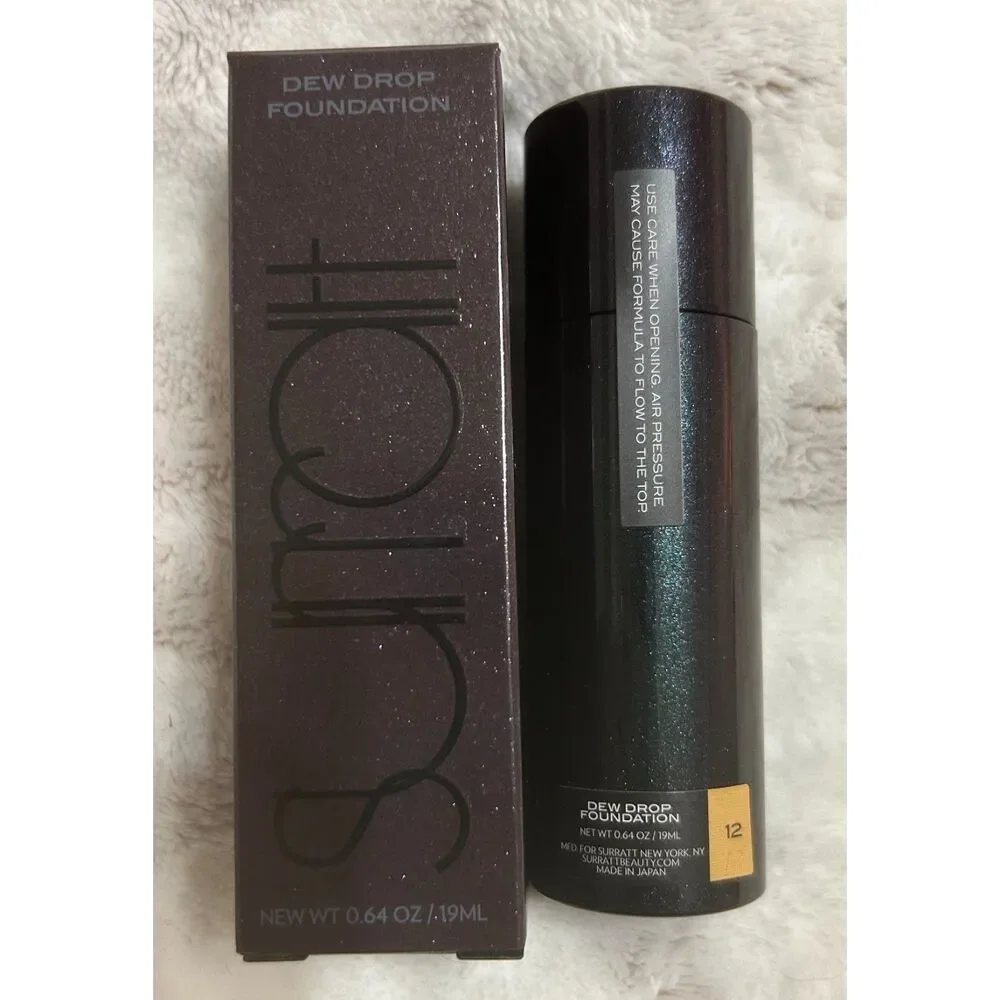 Surratt Dew Drop Foundation 12 Honey Golden Ochre Medium-Dark Lightweight SEALED